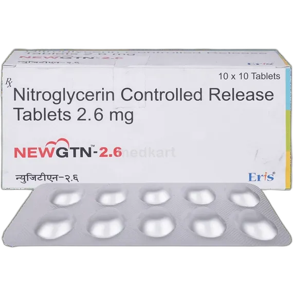 new gtn 2.6mg (aprica) tablet 10's